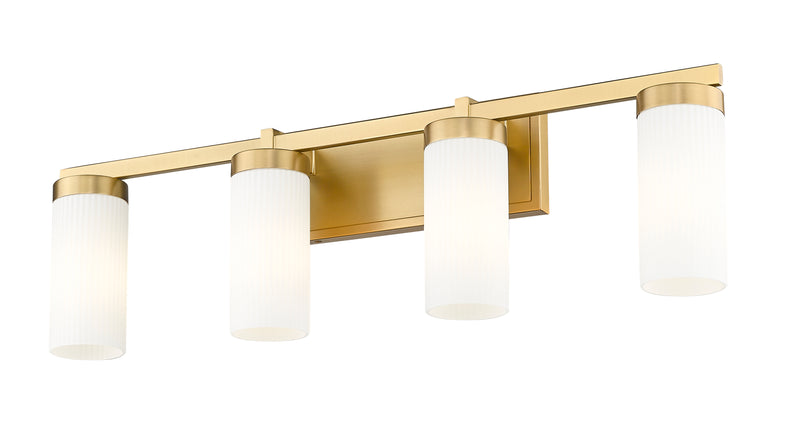 Danica 4 Light 29.5" Vanity in Modern Gold