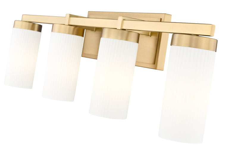 Danica 4 Light 29.5" Vanity in Modern Gold
