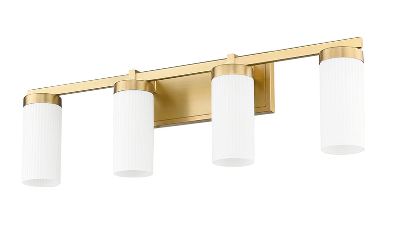Danica 4 Light 29.5" Vanity in Modern Gold