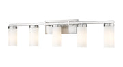 Danica 5 Light 38.75" Vanity in Brushed Nickel