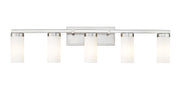 Danica 5 Light 38.75" Vanity in Brushed Nickel