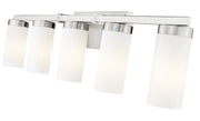 Danica 5 Light 38.75" Vanity in Brushed Nickel