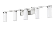 Danica 5 Light 38.75" Vanity in Brushed Nickel
