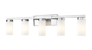 Danica 5 Light 38.75" Vanity in Chrome