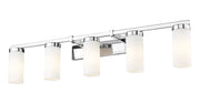 Danica 5 Light 38.75" Vanity in Chrome