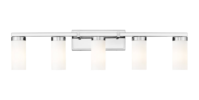 Danica 5 Light 38.75" Vanity in Chrome