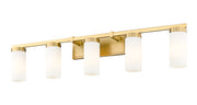 Danica 5 Light 38.75" Vanity in Modern Gold