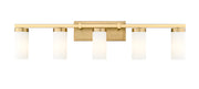 Danica 5 Light 38.75" Vanity in Modern Gold
