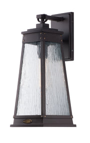Schooner 17" 1 Light Outdoor Wall Sconce in Olde Brass