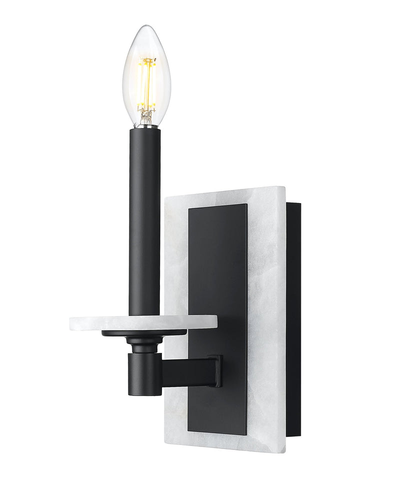 Kaden 1 Light 5" Wall Sconce in Matte Black