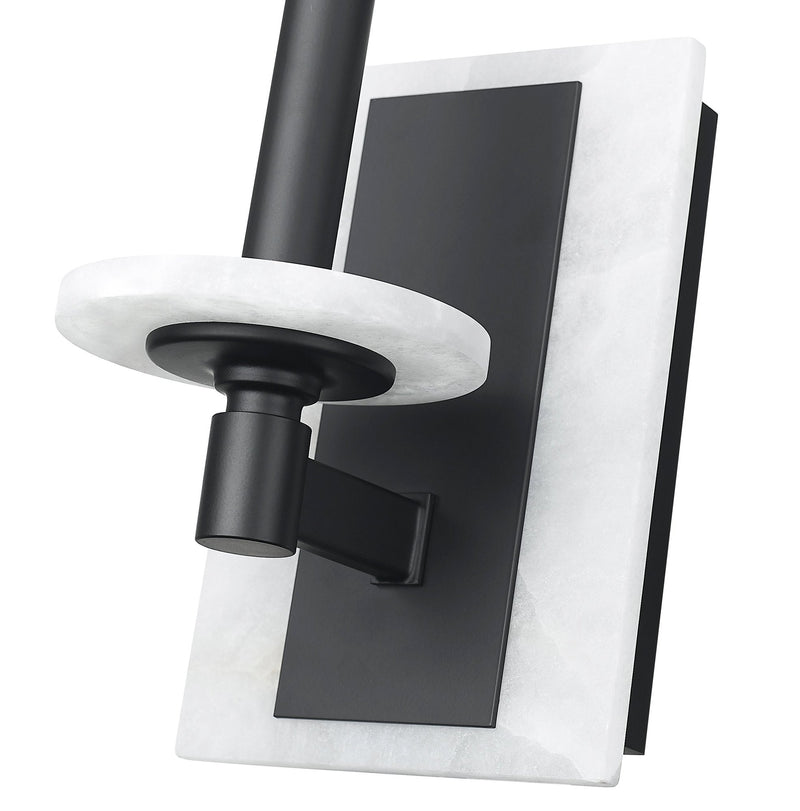 Kaden 1 Light 5" Wall Sconce in Matte Black