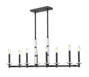 Kaden 8 Light 44" Linear Pendant in Matte Black