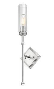Esme 1 Light 6.75" Wall Sconce in Brushed Nickel