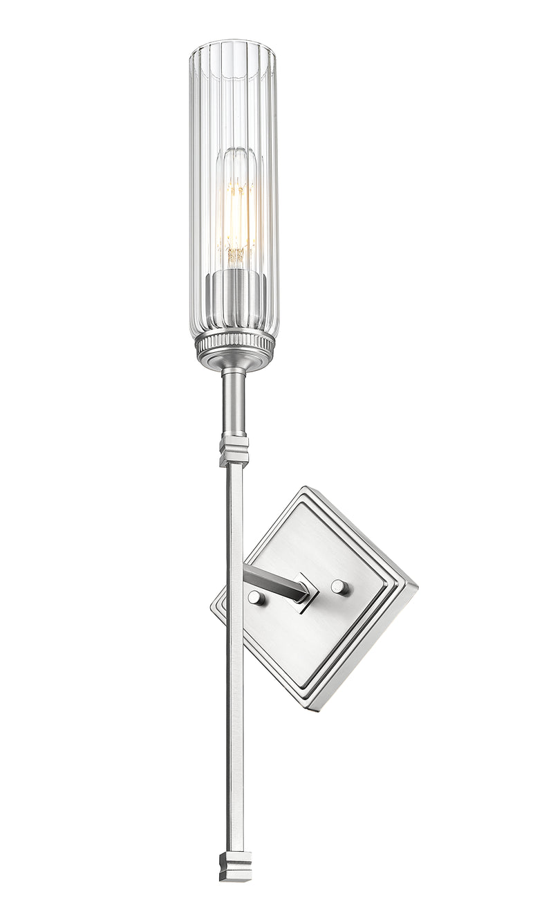 Esme 1 Light 6.75" Wall Sconce in Brushed Nickel