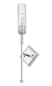 Esme 1 Light 6.75" Wall Sconce in Brushed Nickel