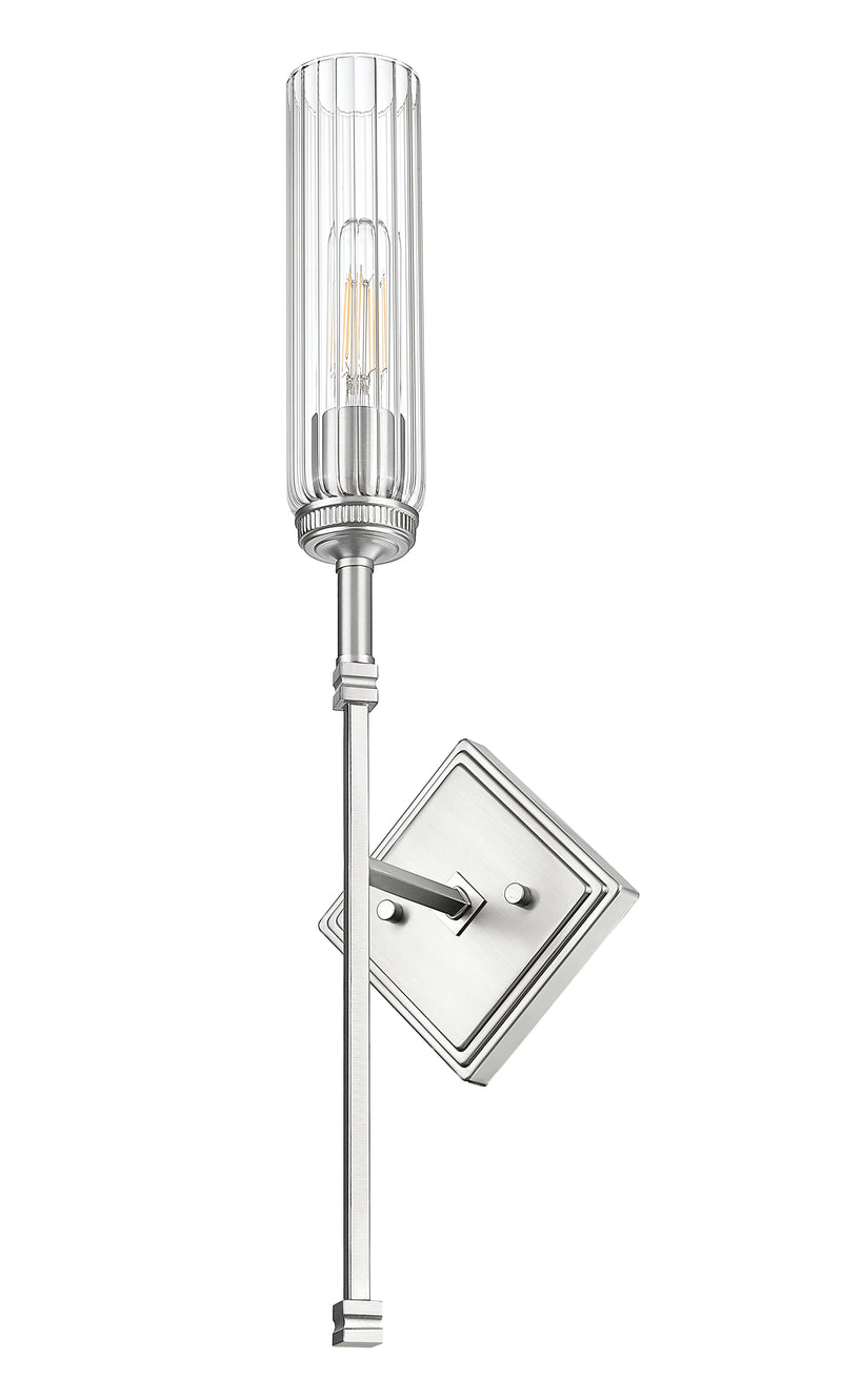 Esme 1 Light 6.75" Wall Sconce in Brushed Nickel