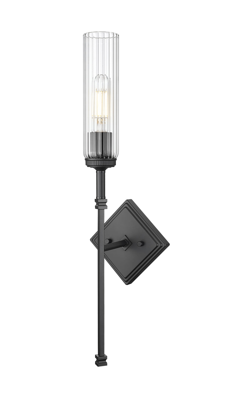 Esme 1 Light 6.75" Wall Sconce in Matte Black
