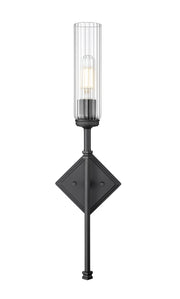 Esme 1 Light 6.75" Wall Sconce in Matte Black