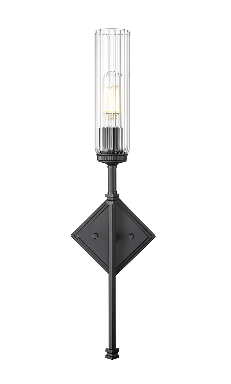 Esme 1 Light 6.75" Wall Sconce in Matte Black