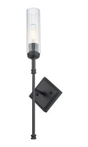 Esme 1 Light 6.75" Wall Sconce in Matte Black