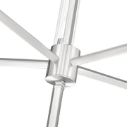Esme 5 Light 32" Chandelier in Brushed Nickel