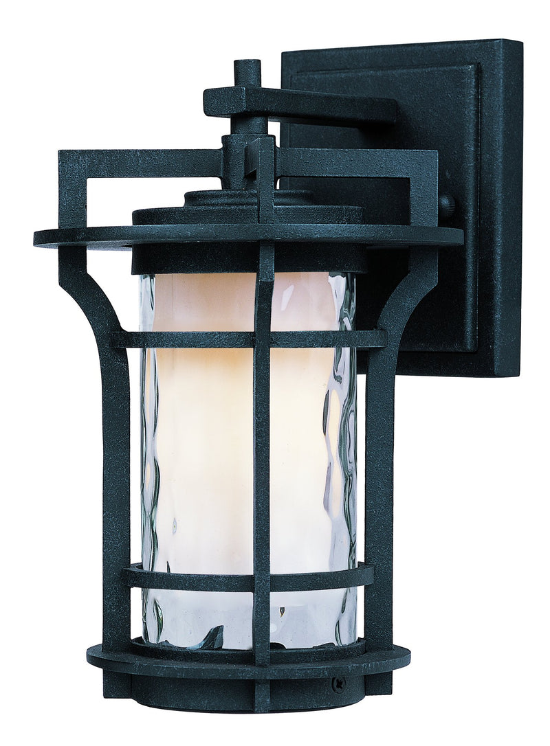 Oakville 10" 1 Light Outdoor Wall Lantern in Black Oxide