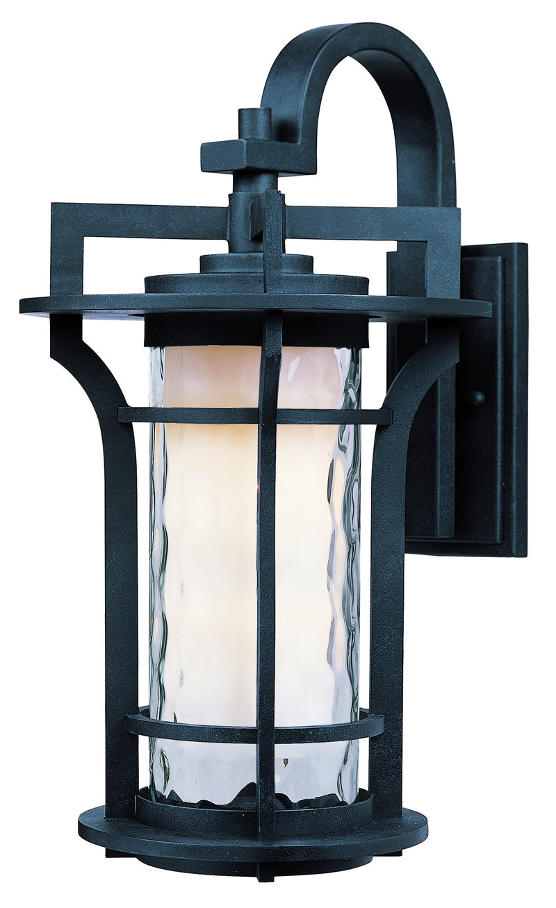 Oakville 14" 1 Light Outdoor Wall Lantern in Black Oxide