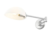 Breton 1 Light 28" Wall Sconce in Brushed Nickel