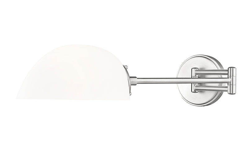 Breton 1 Light 28" Wall Sconce in Brushed Nickel