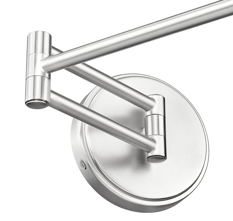 Breton 1 Light 28" Wall Sconce in Brushed Nickel