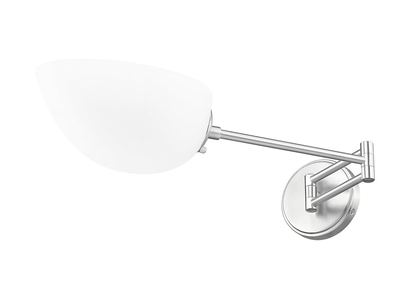 Breton 1 Light 28" Wall Sconce in Brushed Nickel