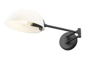 Breton 1 Light 28" Wall Sconce in Matte Black