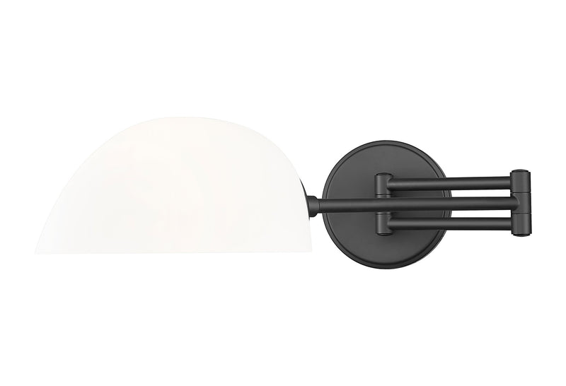 Breton 1 Light 28" Wall Sconce in Matte Black