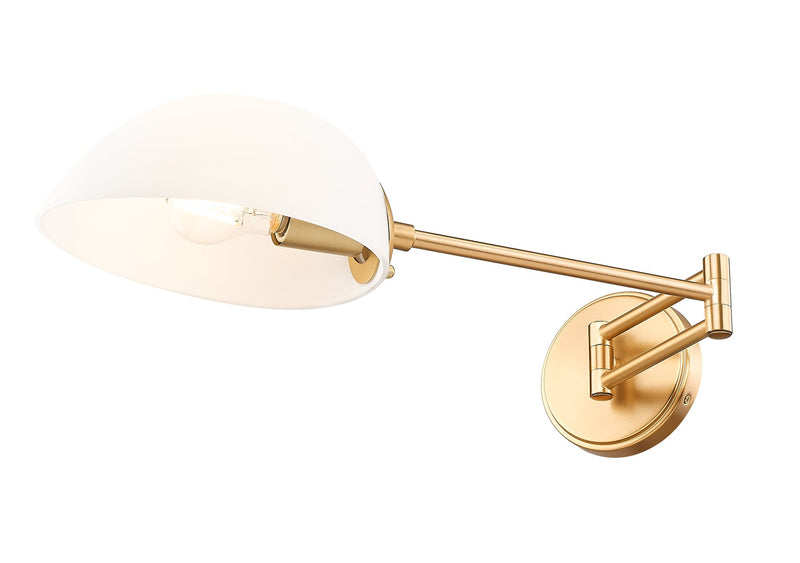 Breton 1 Light 28" Wall Sconce in Modern Gold