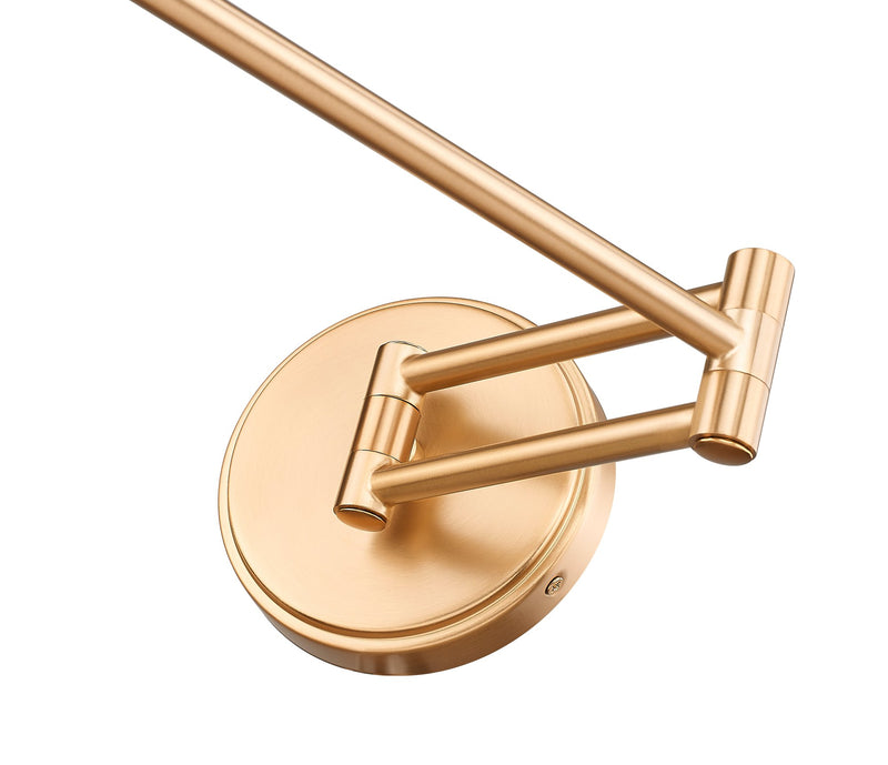 Breton 1 Light 28" Wall Sconce in Modern Gold