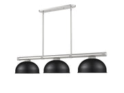 Vanguard 3 Light Billiard in Brushed Nickel