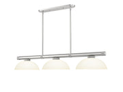 Vanguard 3 Light Billiard in Brushed Nickel
