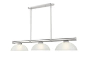 Vanguard 3 Light Billiard in Brushed Nickel