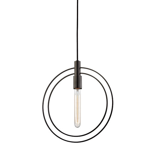 Masonville Large Pendant in Old Bronze