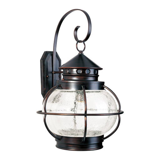 Portsmouth 22.5" 1 Light Outdoor Wall Lantern in Oil Rubbed Bronze