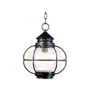Portsmouth 1 Light Outdoor Hanging Lantern in Oil Rubbed Bronze