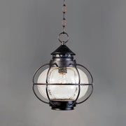 Portsmouth 1 Light Outdoor Hanging Lantern in Oil Rubbed Bronze