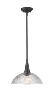 Lunelle 12" Pendant in Matte Black