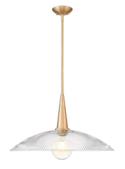 Lunelle 24" Pendant in Modern Gold