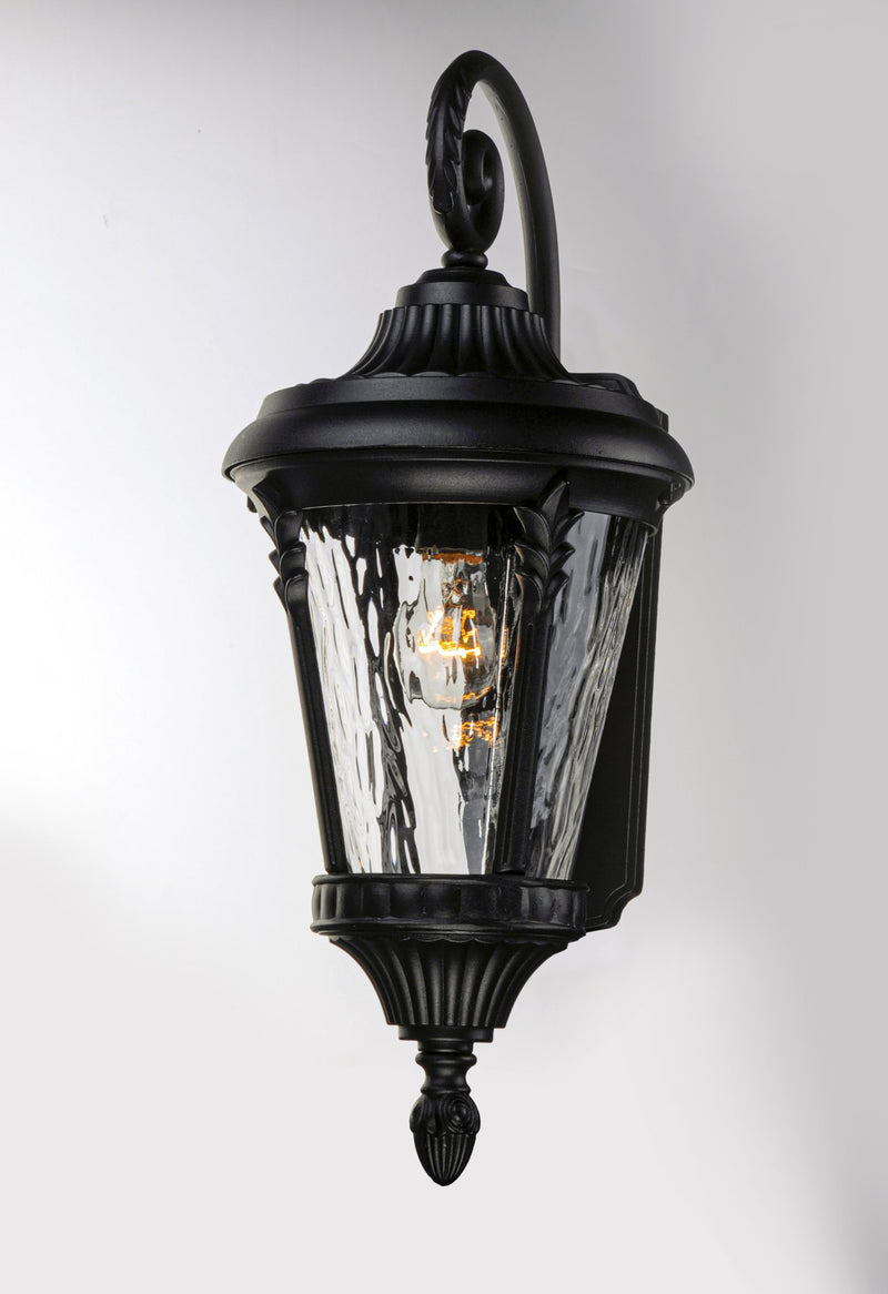Sentry 22" 1 Light Outdoor Wall Sconce in Black