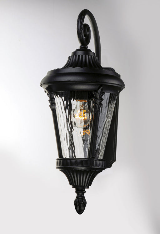 Sentry 22" 1 Light Outdoor Wall Sconce in Black