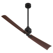 Twain 56" 2-Blade Ceiling Fan in Matte Black
