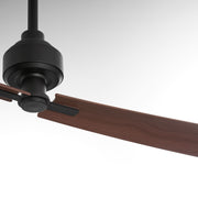Twain 56" 2-Blade Ceiling Fan in Matte Black