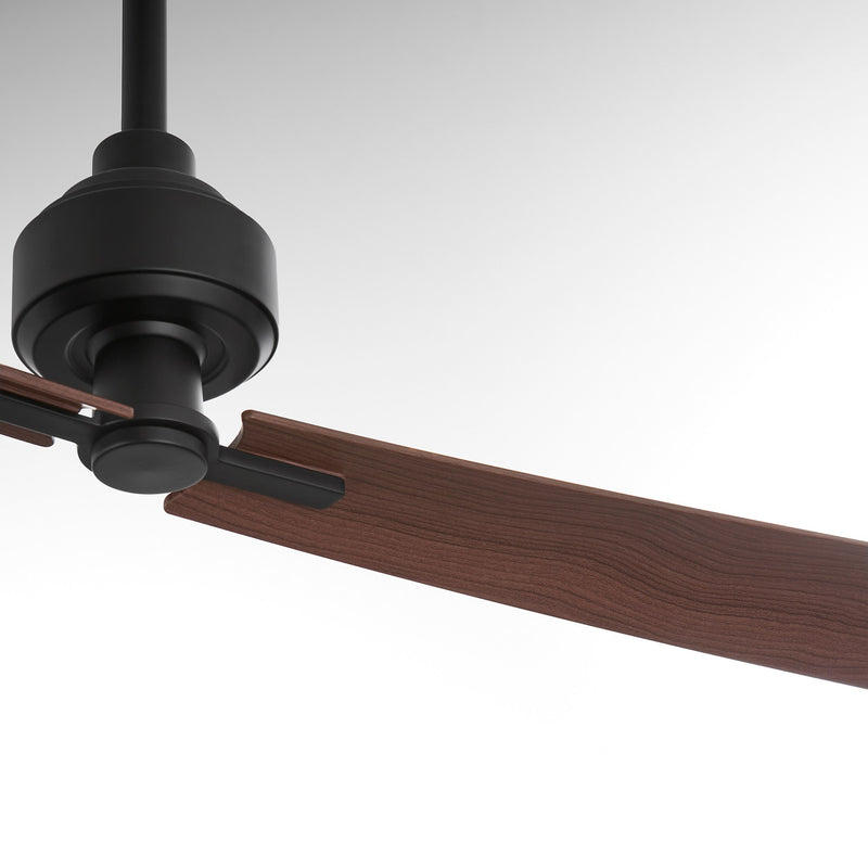 Twain 56" 2-Blade Ceiling Fan in Matte Black