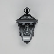 Prism 12" Outdoor Wall Sconce in Black